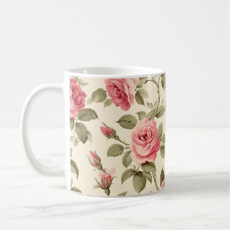 Mug Rose Rose Fantaisiste  