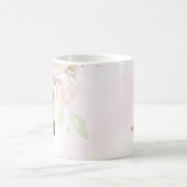 Mug Rose rose floral fille Baptême (Centre)