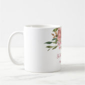 Mug Rose Rose Gold Womans 80e anniversaire fête cadeau (Gauche)