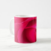 Mug Rose rose rouge romantique (Devant gauche)
