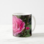 Mug Rose rose simple (Devant droit)