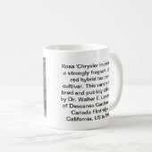 Mug Rose rouge (Devant droit)