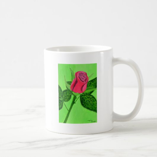 Mug Rose rouge (Droite)