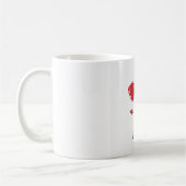 Mug Rose rouge (Gauche)