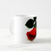 Mug Rose rouge (Devant gauche)