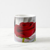Mug Rose rouge 2 (Centre)