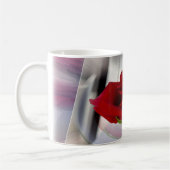 Mug Rose rouge 2 (Gauche)