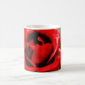 Mug Rose rouge avec gouttes de ragoût (Centre)