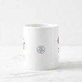 Mug Rose rouge Juin Fleur d'anniversaire Unique Floral (Centre)