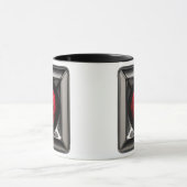Mug Rose Rouge Meta (Centre)