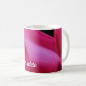 Mug Rose rouge personnalisée (Devant droit)