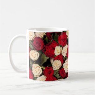 Mug Rose, sans soudure, élégant carrelage arrière - pl