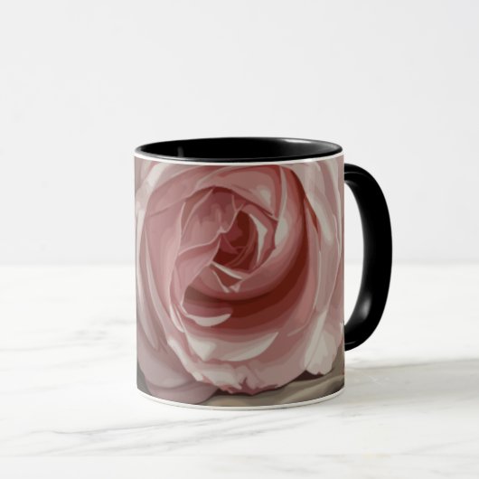 Mug Rose Silken (Devant droit)