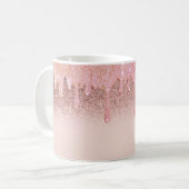 Mug Rose tendance Parties scintillant Gold Drivers (Devant gauche)