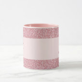 Mug Rose tendance Parties scintillant or Look Modèle M (Centre)