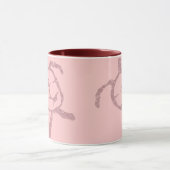 Mug rose tortue (Centre)