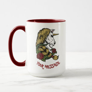 Mug Rose Unicorn mignon