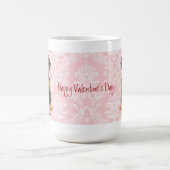 Mug Rose Valentine Doberman (Centre)
