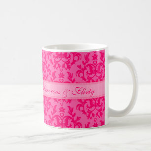 Mug rose vif damask Glamour & Flirt