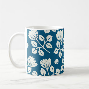Mug Rose vintage : Élégant modèle floral