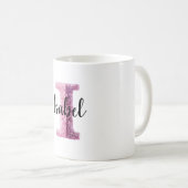 Mug Rose Violet Cozy I Nom  (Devant droit)