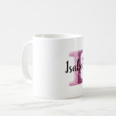 Mug Rose Violet Cozy I Nom  (Devant gauche)