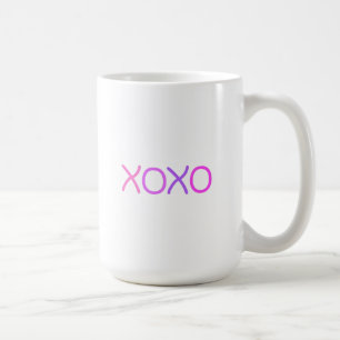 Mug Rose, violet et lavande Xoxo charmant