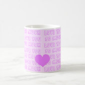 Mug Rose - Violet Saint-Valentin (Centre)
