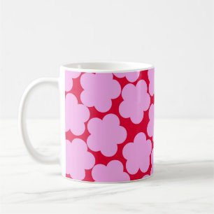 Mug Rose Y2K Fleur sauvage Bold Retro Spring Cuisine