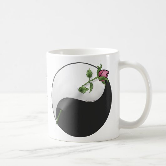 Mug Rose Yin Yang (Droite)