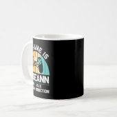 Mug Roseann Gift Name Personalized Funny Gaming Geek B (Devant gauche)