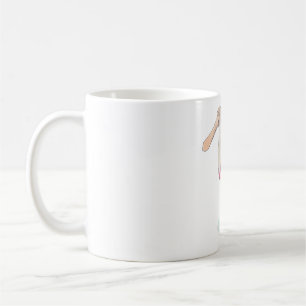 Mug Roseate Spoonbill oiseaux espèces aquarelle art