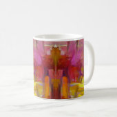 Mug roseaux nature couleurs vives (Devant droit)