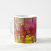 Mug roseaux nature couleurs vives (Devant gauche)