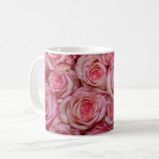 Mug Rosebud Gros plan : Belle conception (Devant gauche)