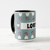 Mug Rosebuds & Hearts Love (Devant gauche)