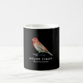 Mug Roselin familier observation des oiseaux graphique (Centre)
