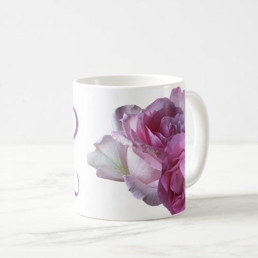 Mug Rosemary nom Rosemary rose fleurs boho (Devant droit)