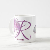Mug Rosemary nom Rosemary rose fleurs boho (Devant gauche)