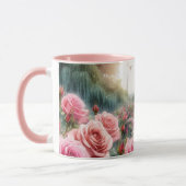 Mug Roseraie Parisienne Tour Eiffel Rose (Gauche)