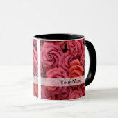 Mug Roses à fleurs roses (Devant droit)
