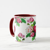 Mug Roses à profusion (Devant gauche)