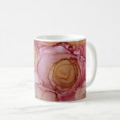 Mug Roses Abstraits Brown (Devant droit)