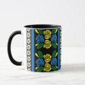 Mug Roses and Castles Floral Patterned (Gauche)