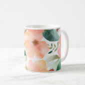 Mug Roses aquarelle 4 (Devant droit)