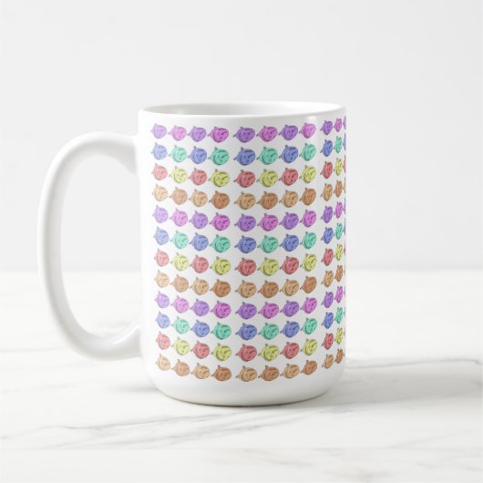 Mug Roses arc-en-ciel (Gauche)
