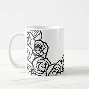 Mug Roses blanches Vintages