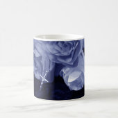 Mug Roses bleus et croix | Musique (Centre)