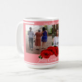Mug Roses coralliens | Photo personnalisée Espagnol Jo (Devant gauche)