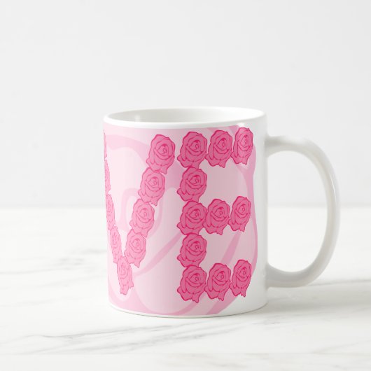 Mug Roses d'amour (Droite)
